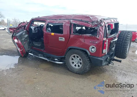 2005 Hummer H2 Suv из США, поврежденный, VIN 5GRGN23U55H105652